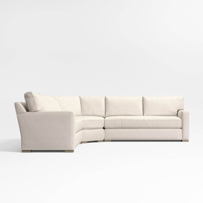 Axis Classic 3-Piece Wedge Bench Sectional Sofa - image 5 of 8