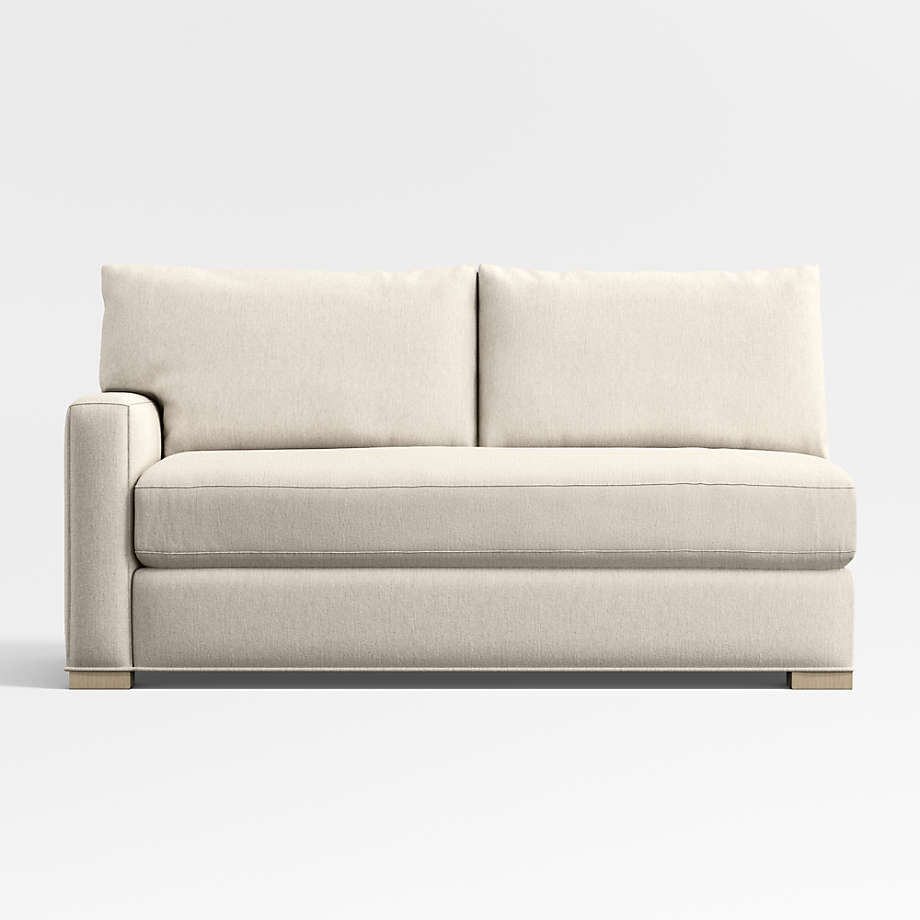 Axis Classic Bench Left Arm Apartment Sofa | Crate & Barrel