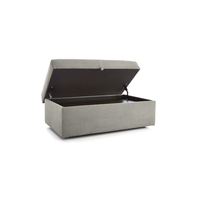 Axis Classic Storage Ottoman with Tray - image 5 of 7