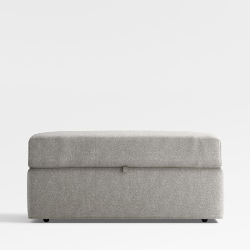 Axis Classic Storage Ottoman with Tray - image 0 of 7