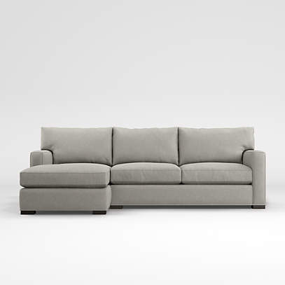 Crate and deals barrel sectional leather