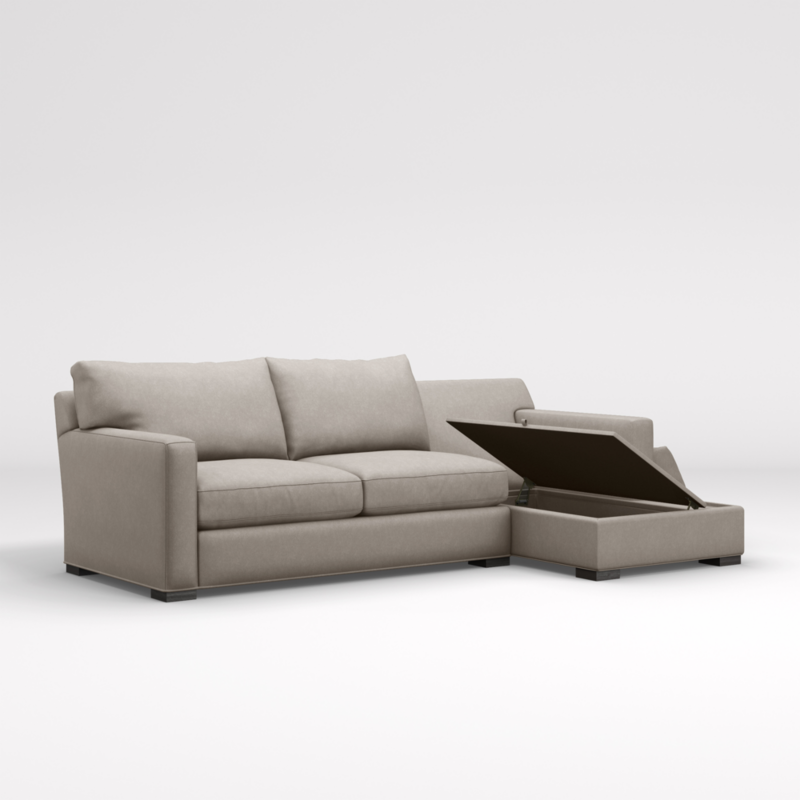 Axis 2-Piece Sectional Sofa with Storage Chaise Lounge - image 14 of 13