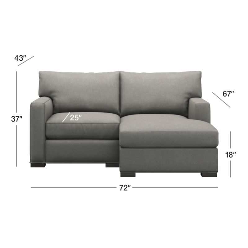 View Axis 2-Piece Sectional Sofa with Right-Arm Storage Chaise - image 3 of 7