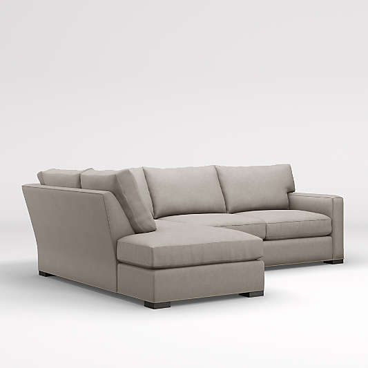 Axis 2-Piece Sectional Sofa with Left-Arm Corner Bumper