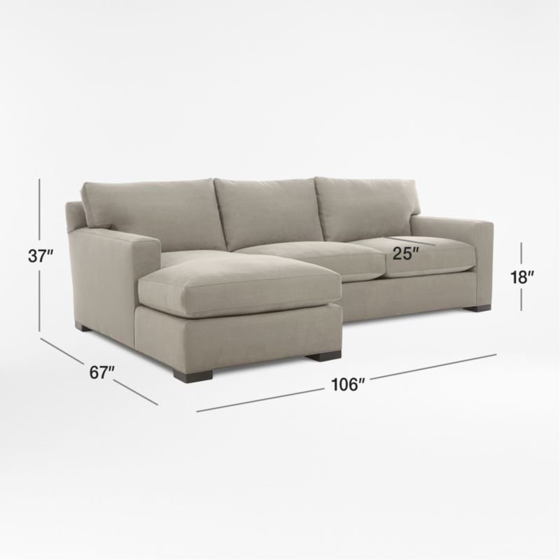 View Axis 2-Piece Sectional Sofa - image 2 of 8