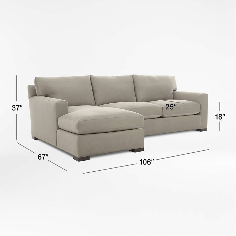 View Axis 2-Piece Sectional Sofa - image 3 of 9