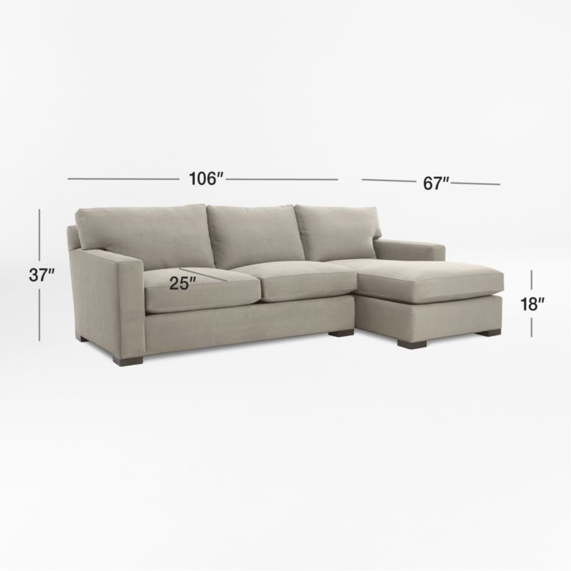 View Axis 2-Piece Sectional Sofa - image 3 of 12