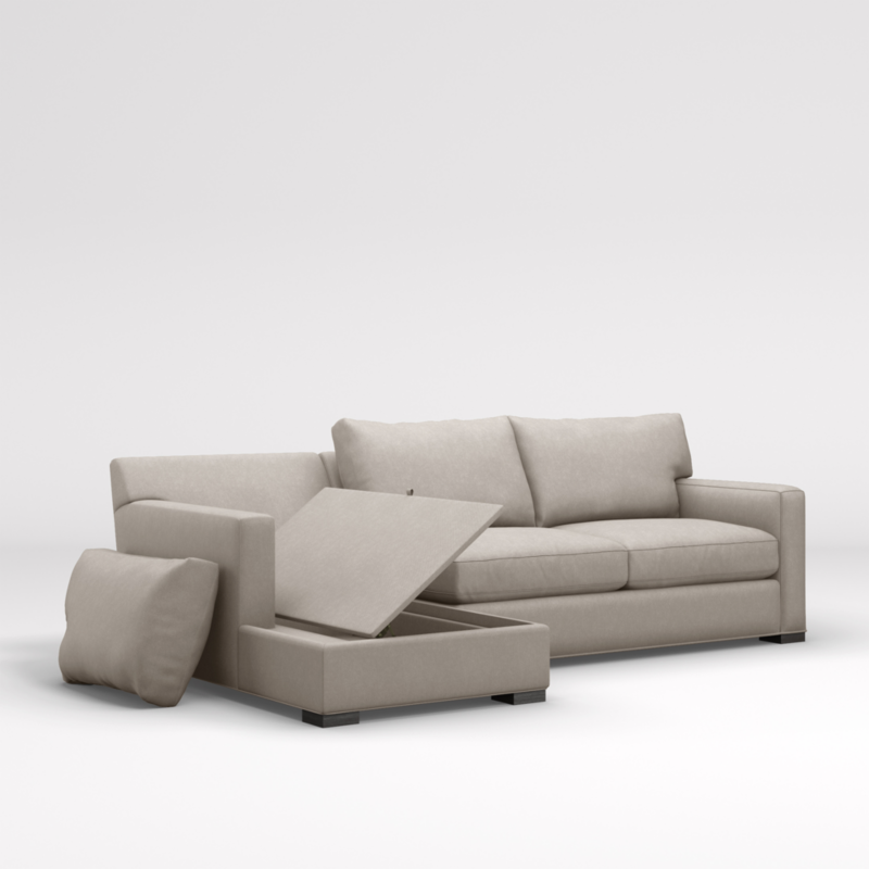Axis 2-Piece Sectional Sofa with Storage Chaise Lounge - image 14 of 13