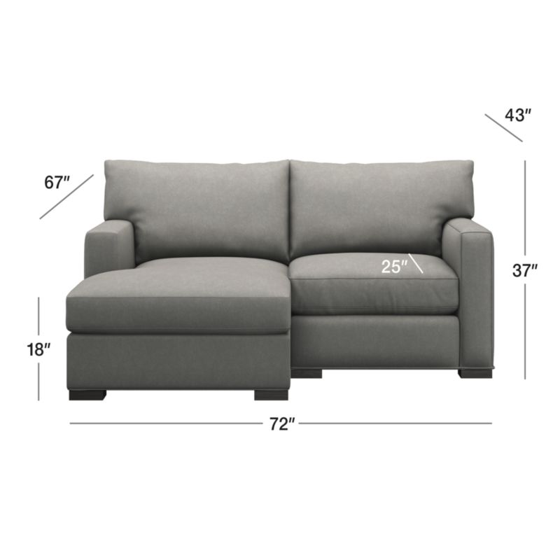 View Axis 2-Piece Sectional Sofa with Right-Arm Storage Chaise - image 3 of 7