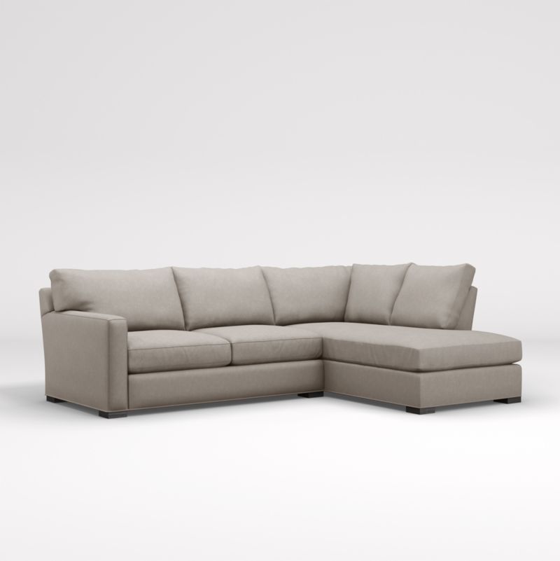 Axis 2-Piece L-Shaped Sectional Sofa with Right-Arm Bumper - image 0 of 6