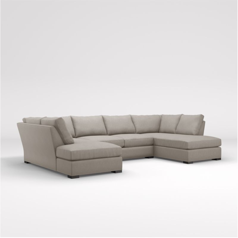 Axis 3-Piece U-Shaped Sectional Sofa with Corner Bumpers - image 0 of 6