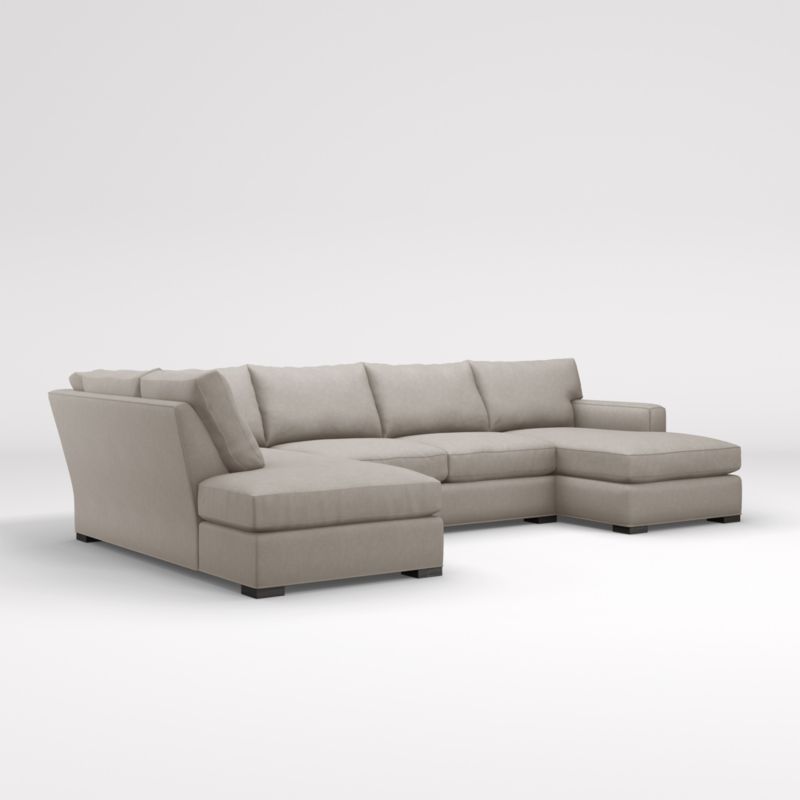 Axis 3-Piece U-Shaped Sectional Sofa with Left-Arm Corner Bumper - image 0 of 5