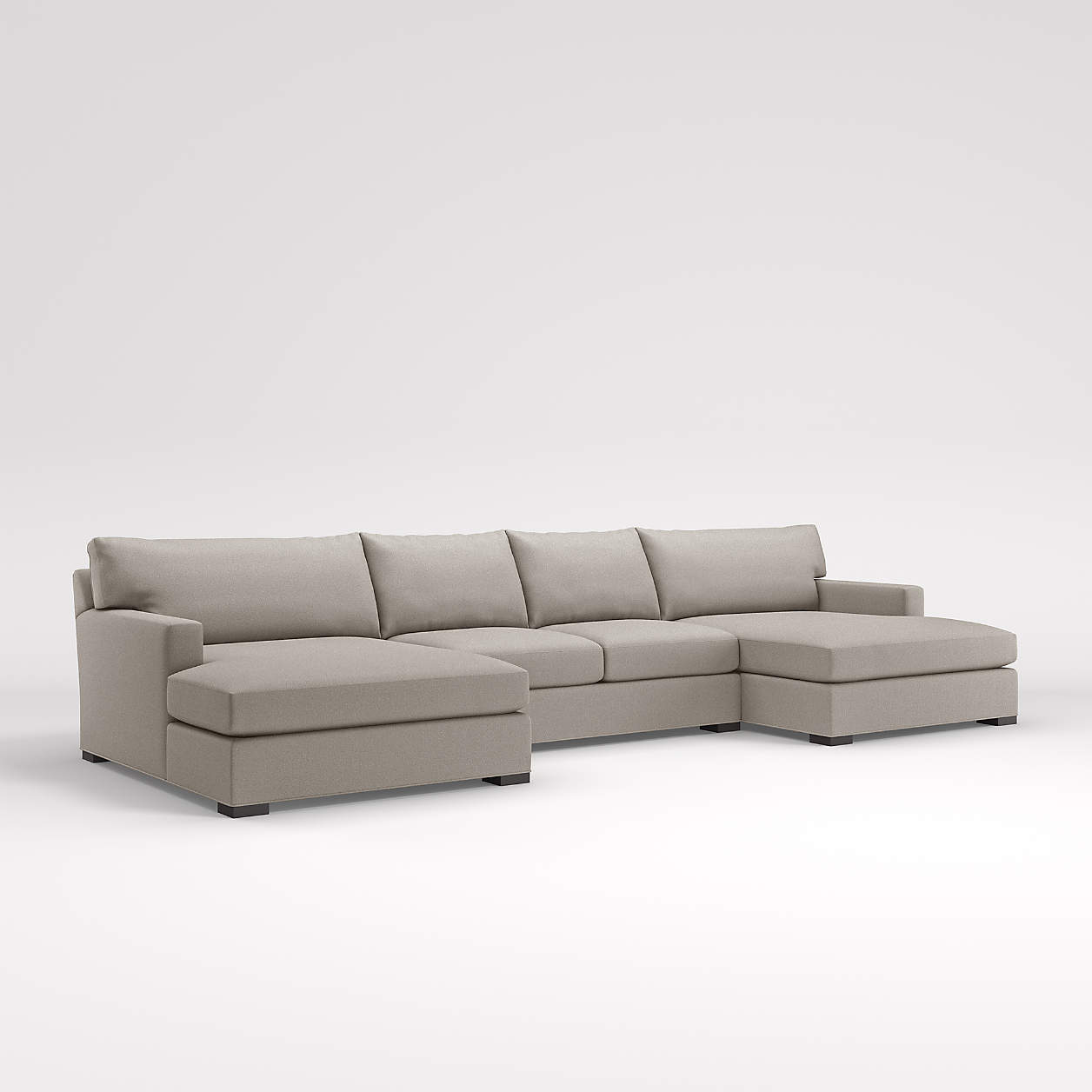 Axis 3Piece Sectional Sofa Crate & Barrel