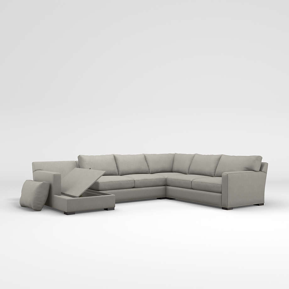 U shaped online sectional with storage