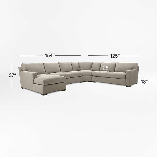 Axis 4-Piece Sectional Sofa