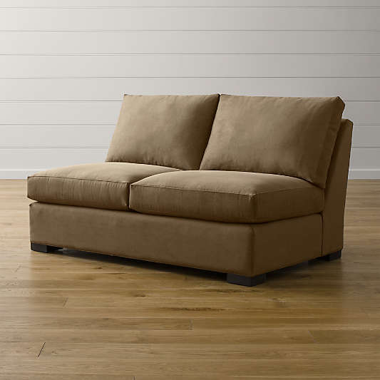 Axis Armless Sectional Loveseat