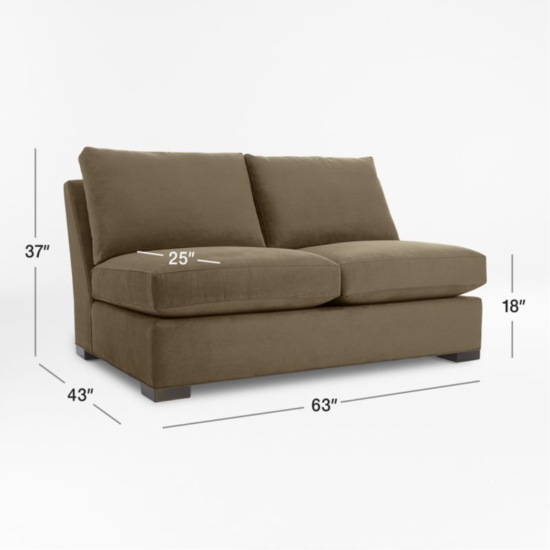 View Axis Armless Full Sleeper Sofa with Air Mattress - image 3 of 10