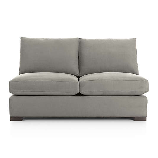 Axis Armless Loveseat Sectional Piece