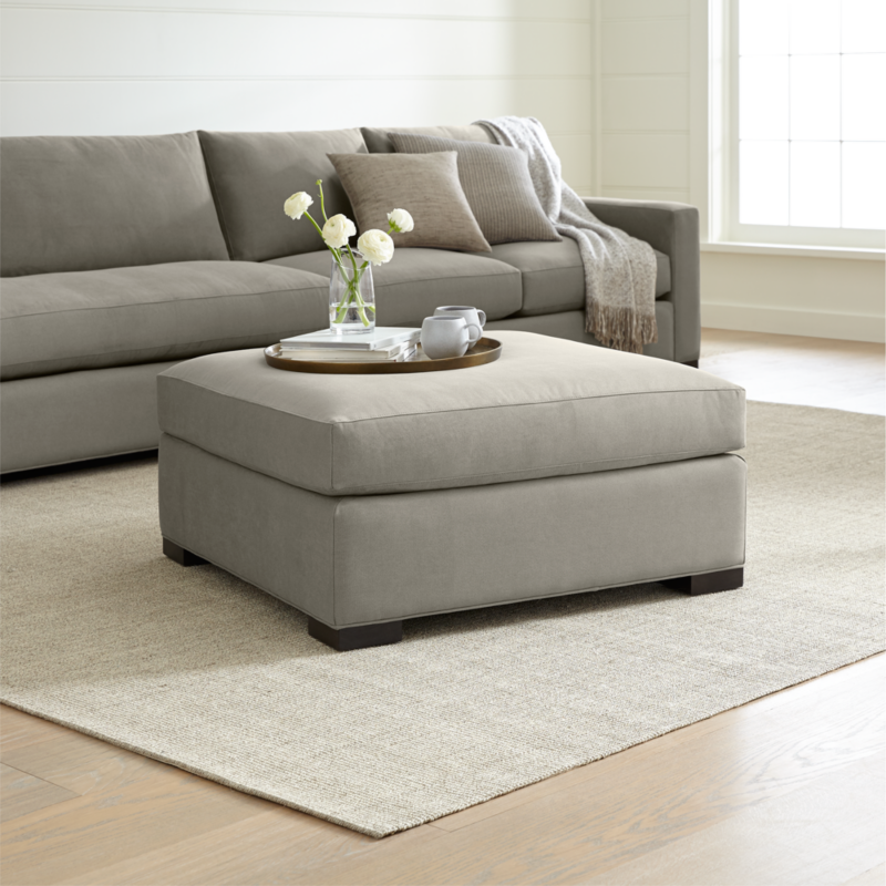 Axis 39" Square Cocktail Ottoman - image 5 of 6