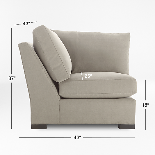 Axis Corner Chair Sectional Piece