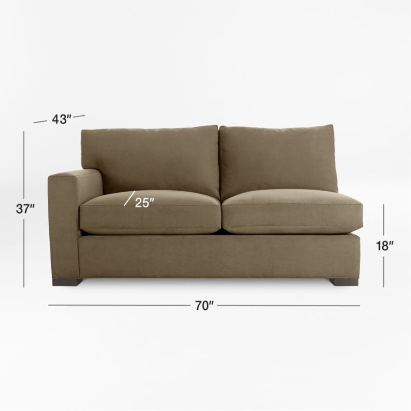 View Axis Left Arm Full Sleeper Sofa with Air Mattress - image 3 of 7