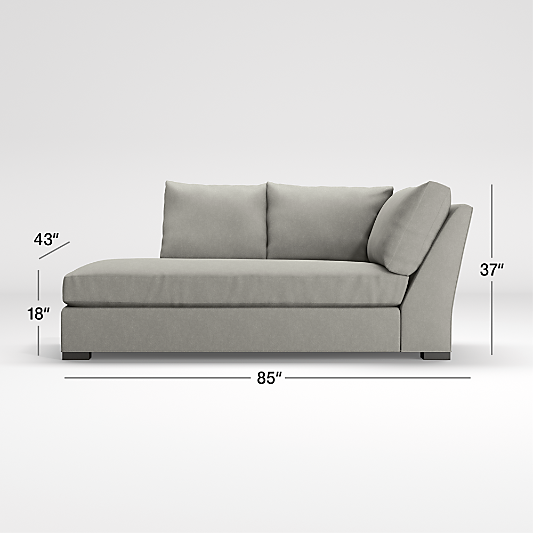Axis Left-Arm Corner Bumper Sectional Piece