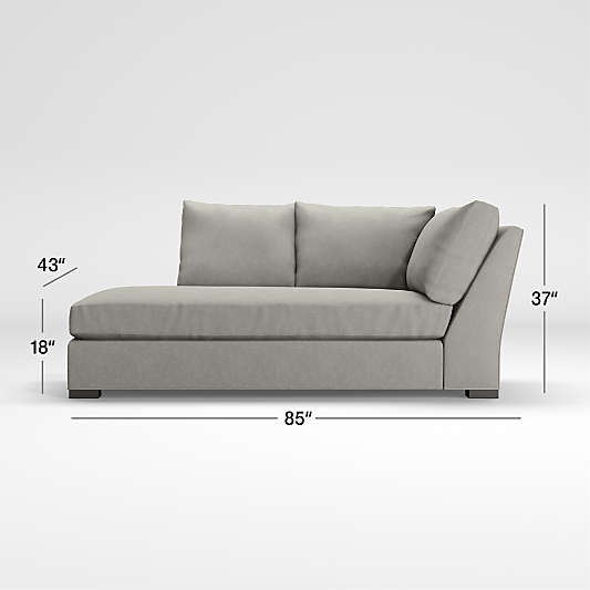 Axis Left-Arm Corner Bumper Sectional Piece