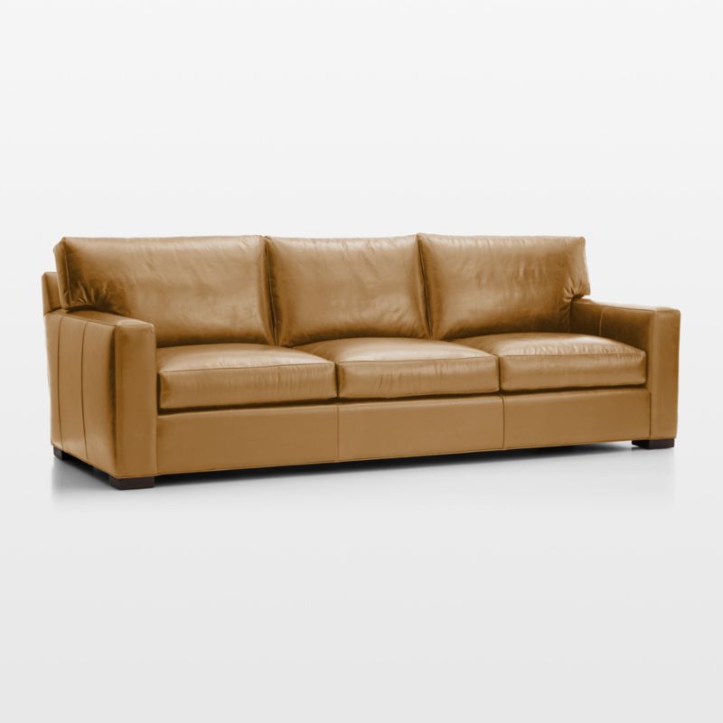 Axis Leather 3-Seat 105" Grande Sofa - image 3 of 6