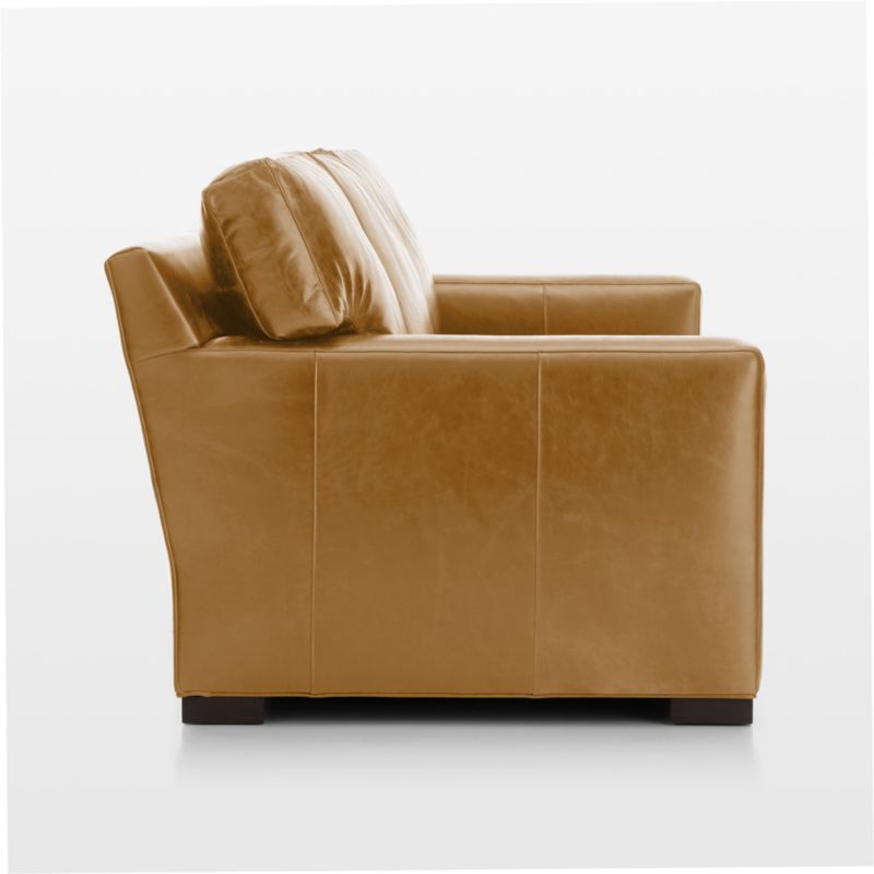 Axis Leather 3-Seat 105" Grande Sofa - image 4 of 6