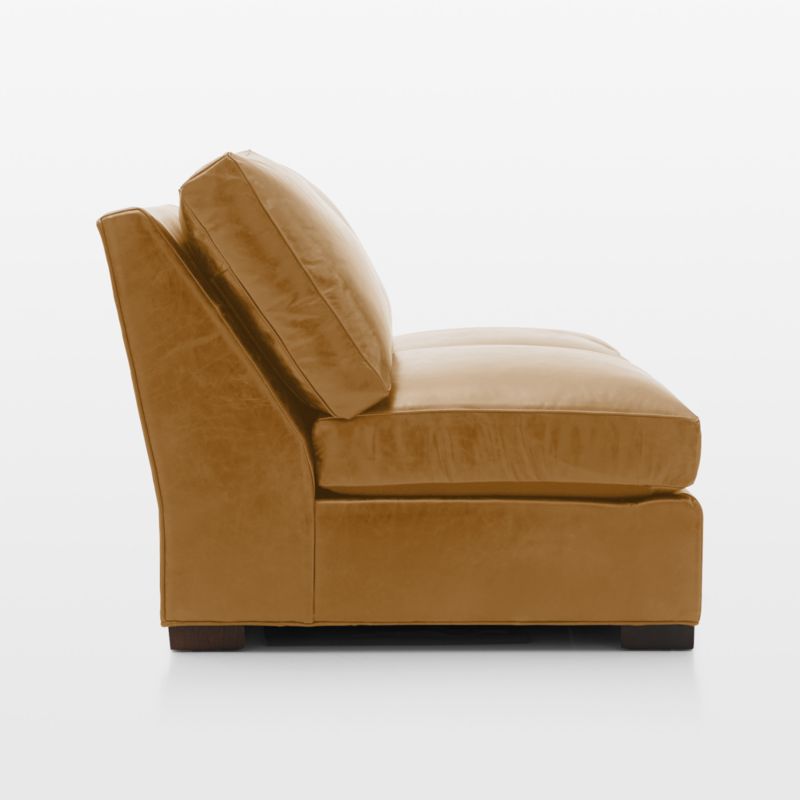 Axis Leather Armless Full Sleeper Sofa - image 7 of 7