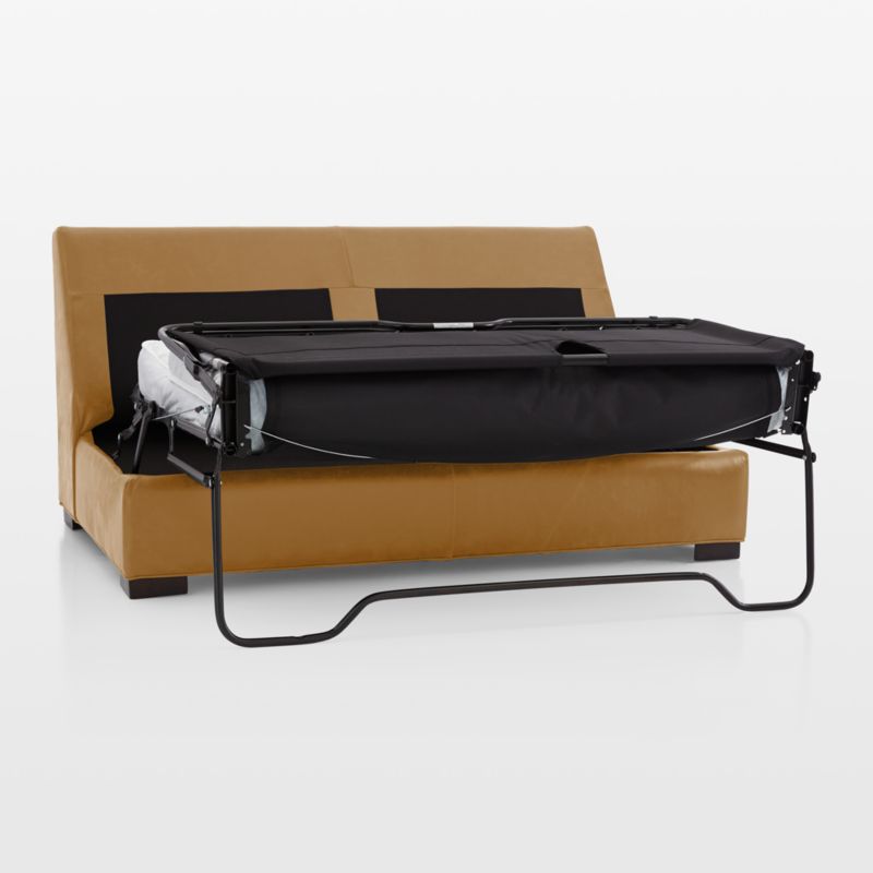 Axis Leather Armless Full Sleeper Sofa with Air Mattress - image 7 of 7