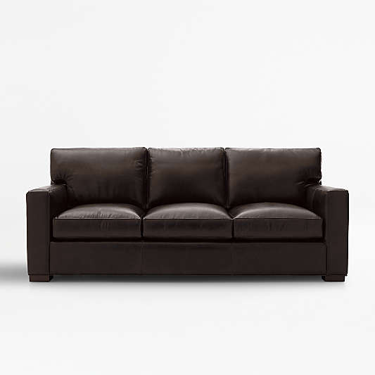 Axis Leather 3-Seat Queen Sleeper Sofa