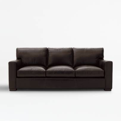 Axis Leather 3 Seat Queen Sleeper Sofa, Natuzzi Leather Sleeper Sofa Reviews