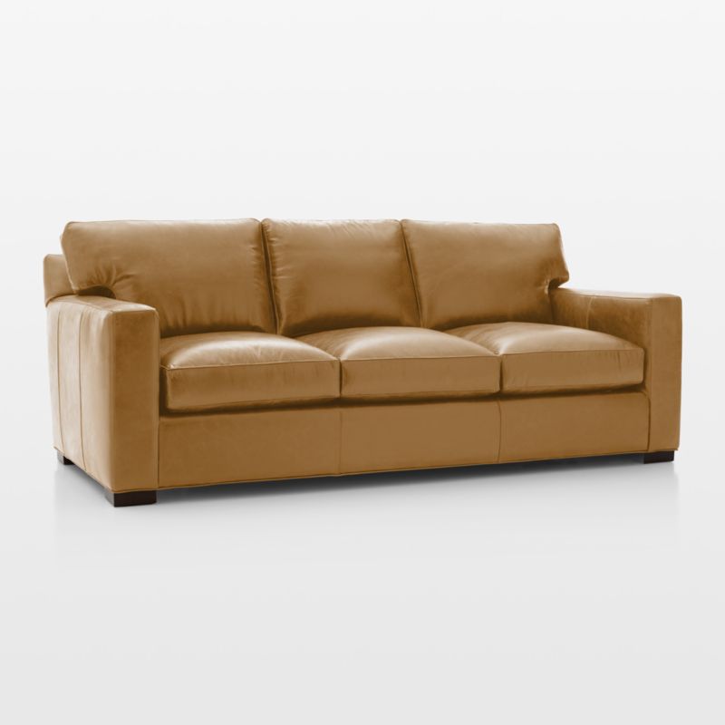 Axis Leather 3-Seat Queen Sleeper Sofa - image 2 of 6