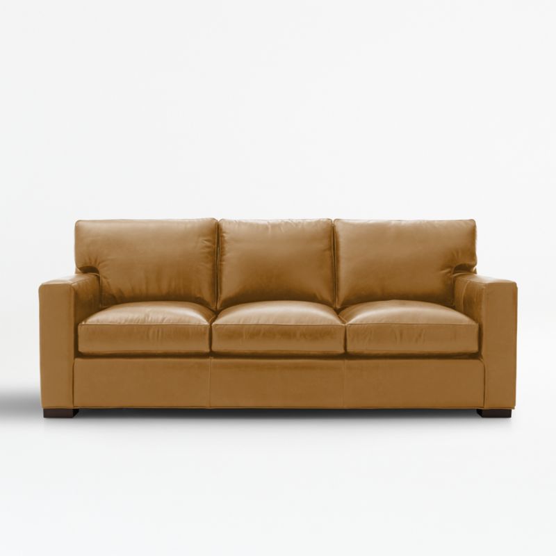 Axis Leather 3-Seat Queen Sleeper Sofa - image 1 of 6