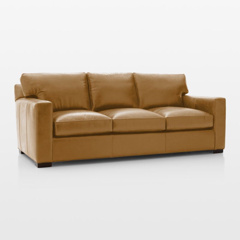 Axis Leather 3-Seat Queen Sleeper Sofa with Air Mattress - image 2 of 8