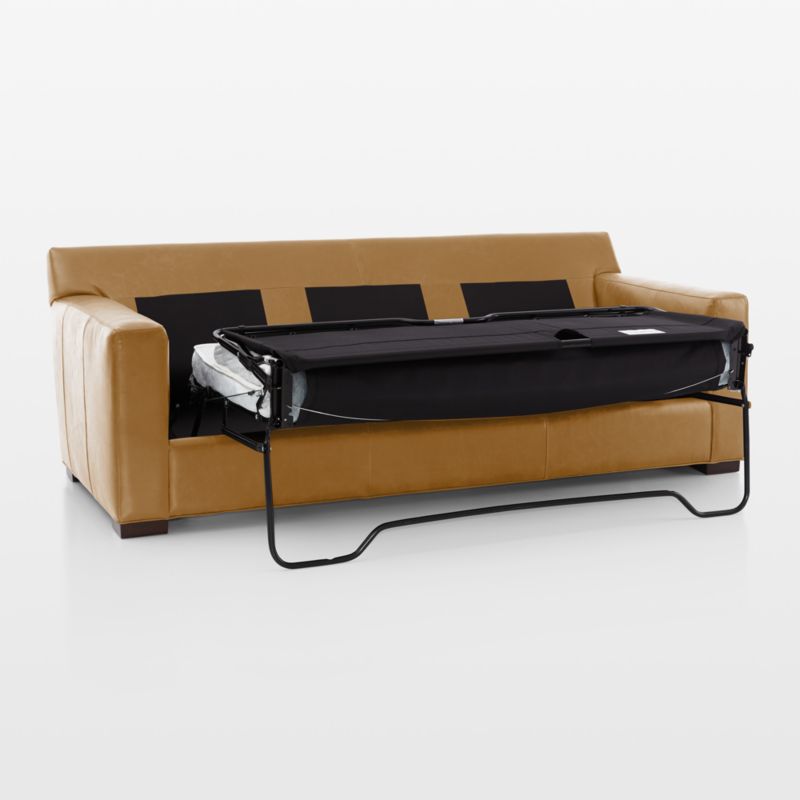 Axis Leather 3-Seat Queen Sleeper Sofa with Air Mattress - image 8 of 8