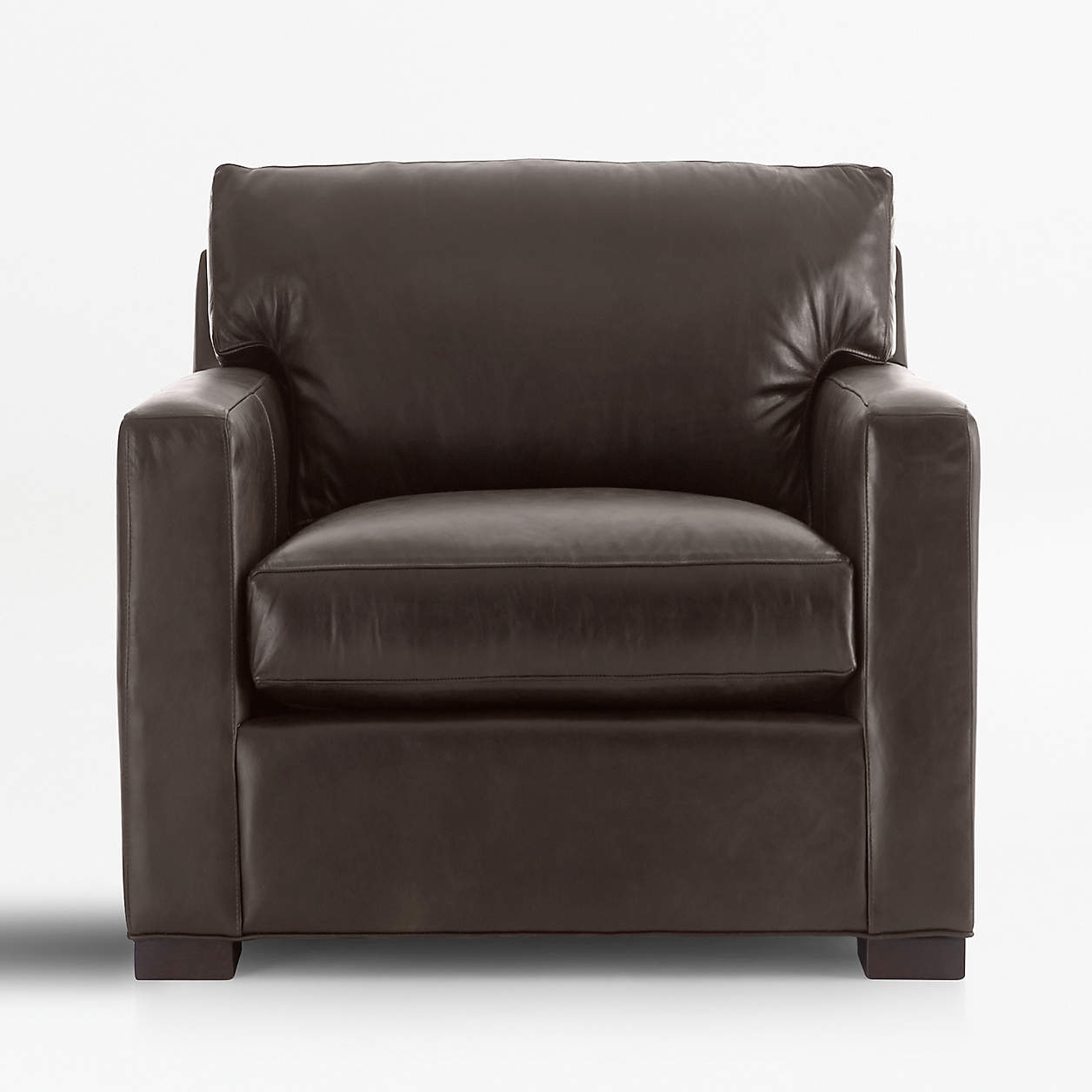 Axis Leather 40" Chair | Crate & Barrel