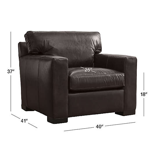 Axis 40" Leather Chair