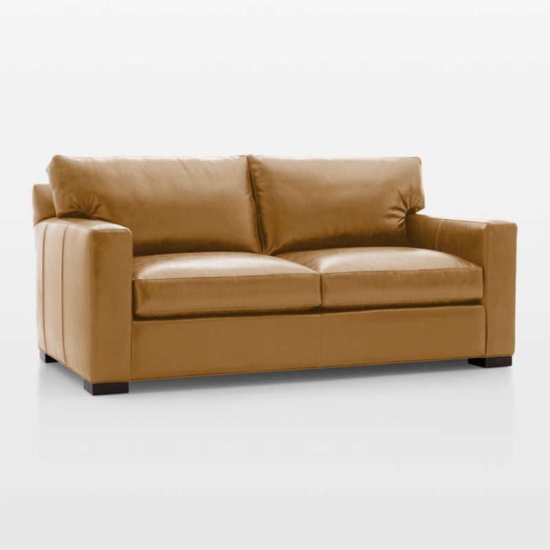 Axis Leather Apartment Sofa - image 7 of 6