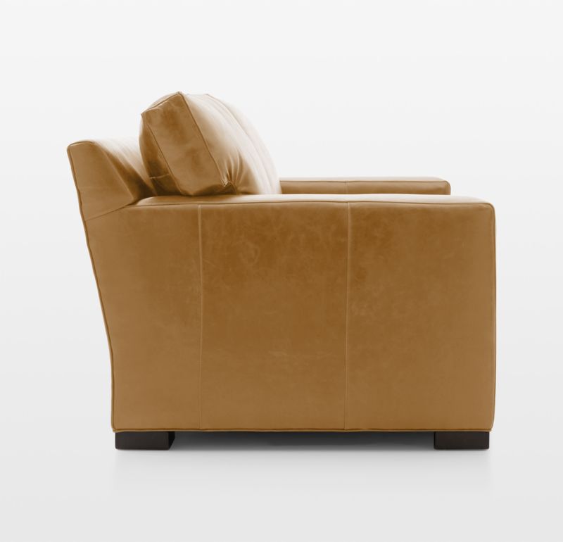 Axis Leather Apartment Sofa - image 4 of 6