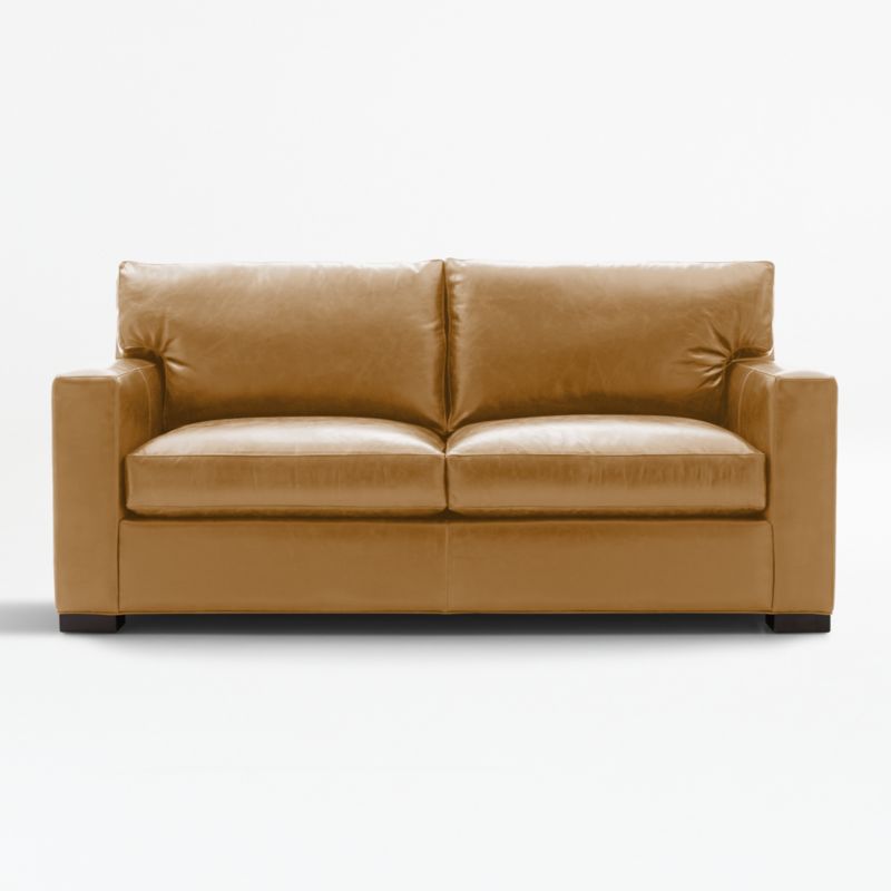 Axis Leather Apartment Sofa - image 0 of 6