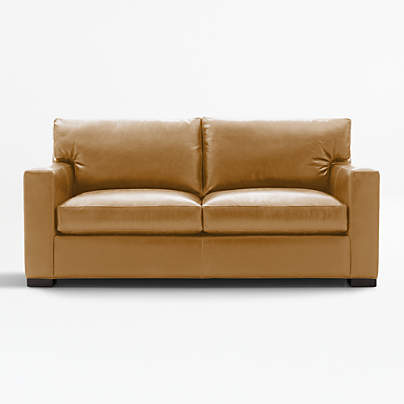 Axis Leather Apartment Sofa