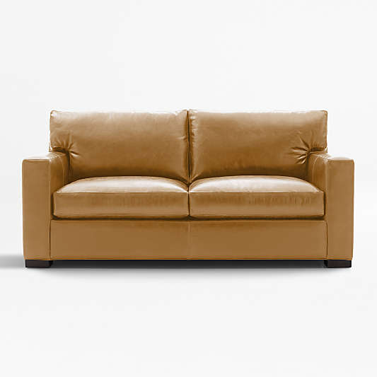 Axis Leather Apartment Sofa