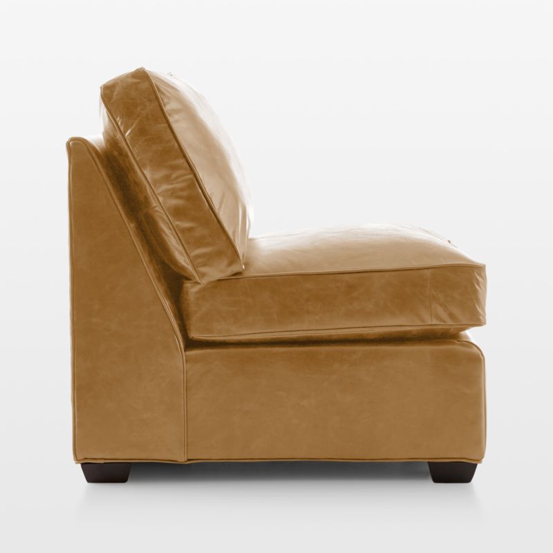 Axis Leather Armless Chair - image 6 of 6