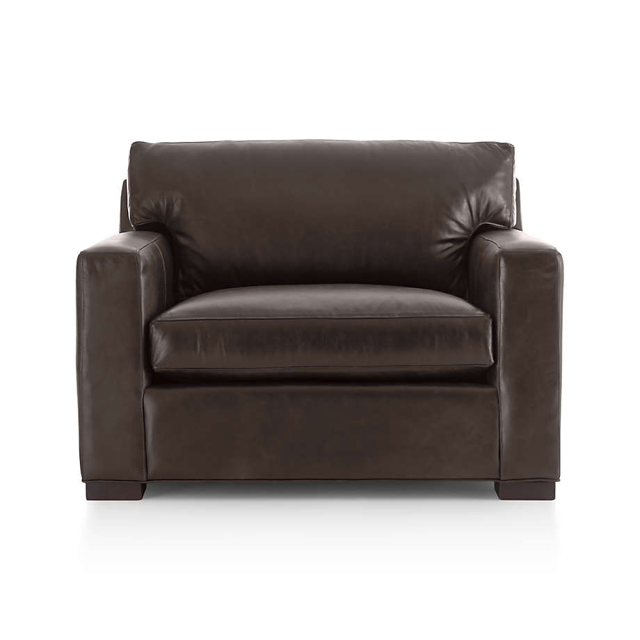 Axis Leather Chair Reviews Crate Barrel