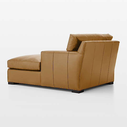 Axis Leather Chaise Lounge