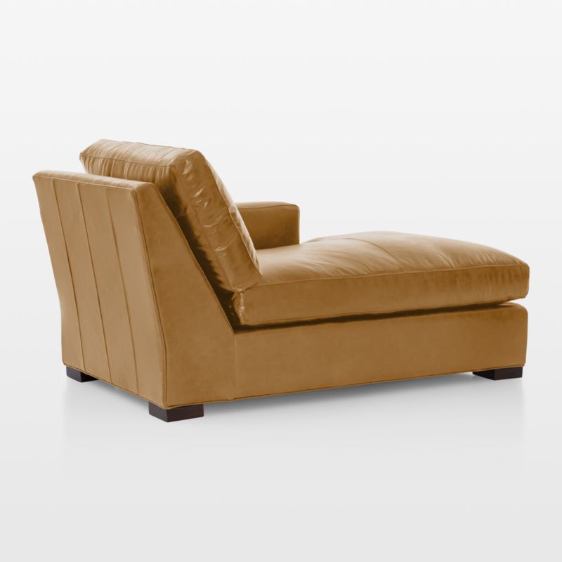 Axis Leather Right Arm Chaise - image 4 of 5