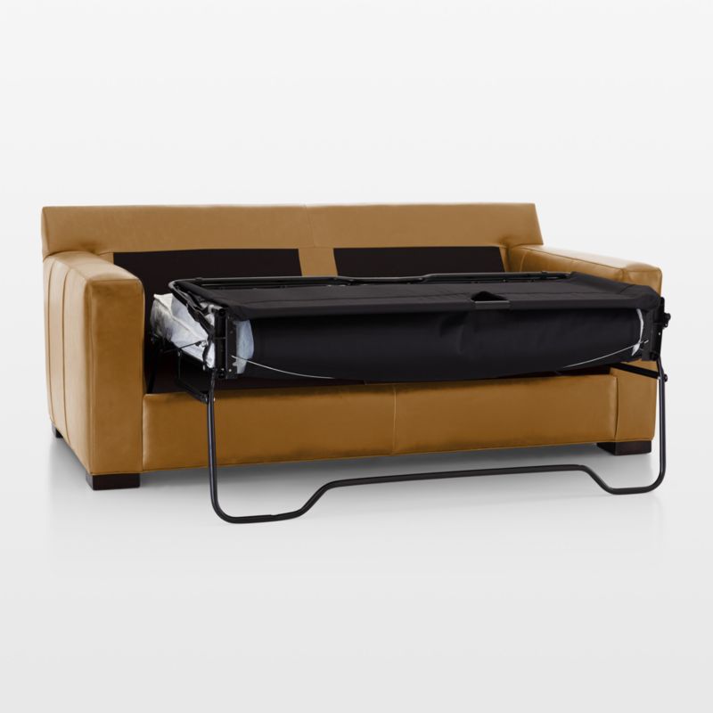 Axis Leather Full Sleeper Sofa with Air Mattress - image 8 of 7