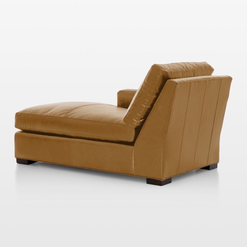 Axis Leather Left Arm Chaise - image 4 of 5